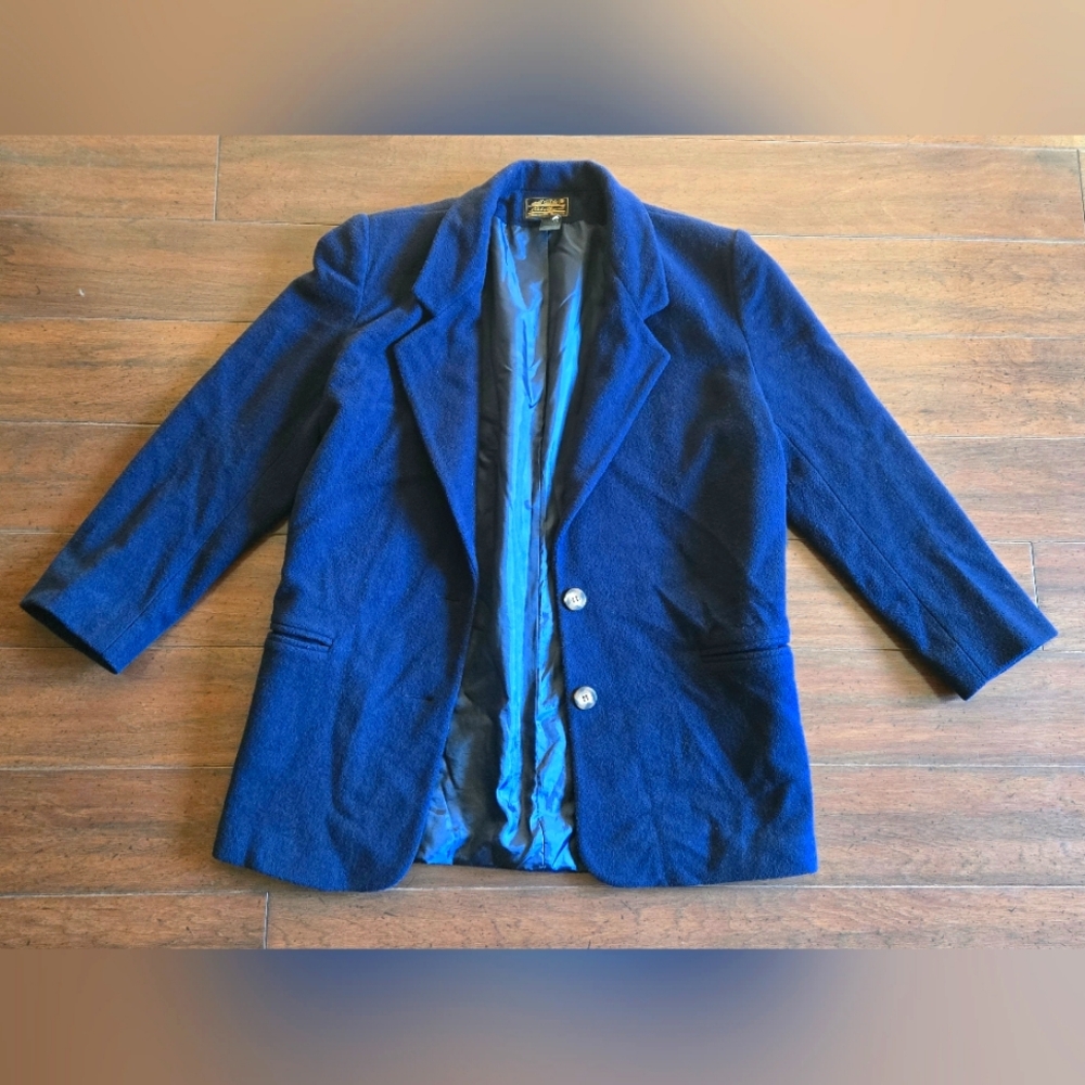 Vintage Women's Eddie Bauer Wool Blend Blazer